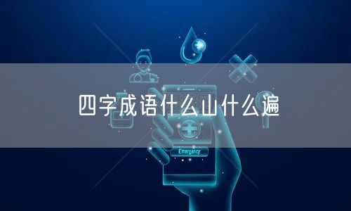四字成语什么山什么遍