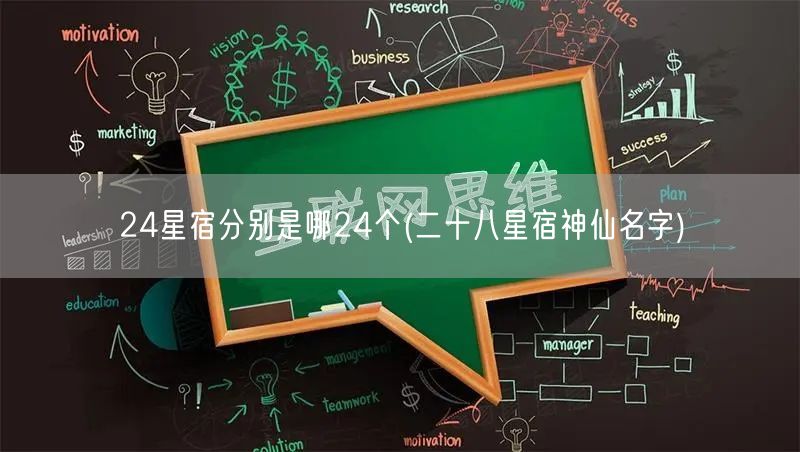 24星宿分别是哪24个(二十八星宿神仙名字)