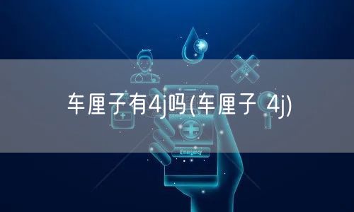 车厘子有4j吗(车厘子 4j)