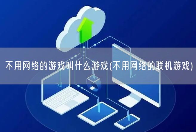不用网络的游戏叫什么游戏(不用网络的联机游戏)