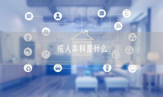成人本科是什么