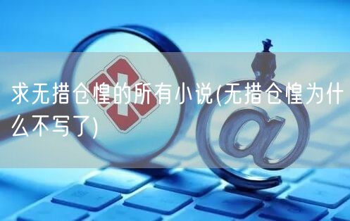 求无措仓惶的所有小说(无措仓惶为什么不写了)